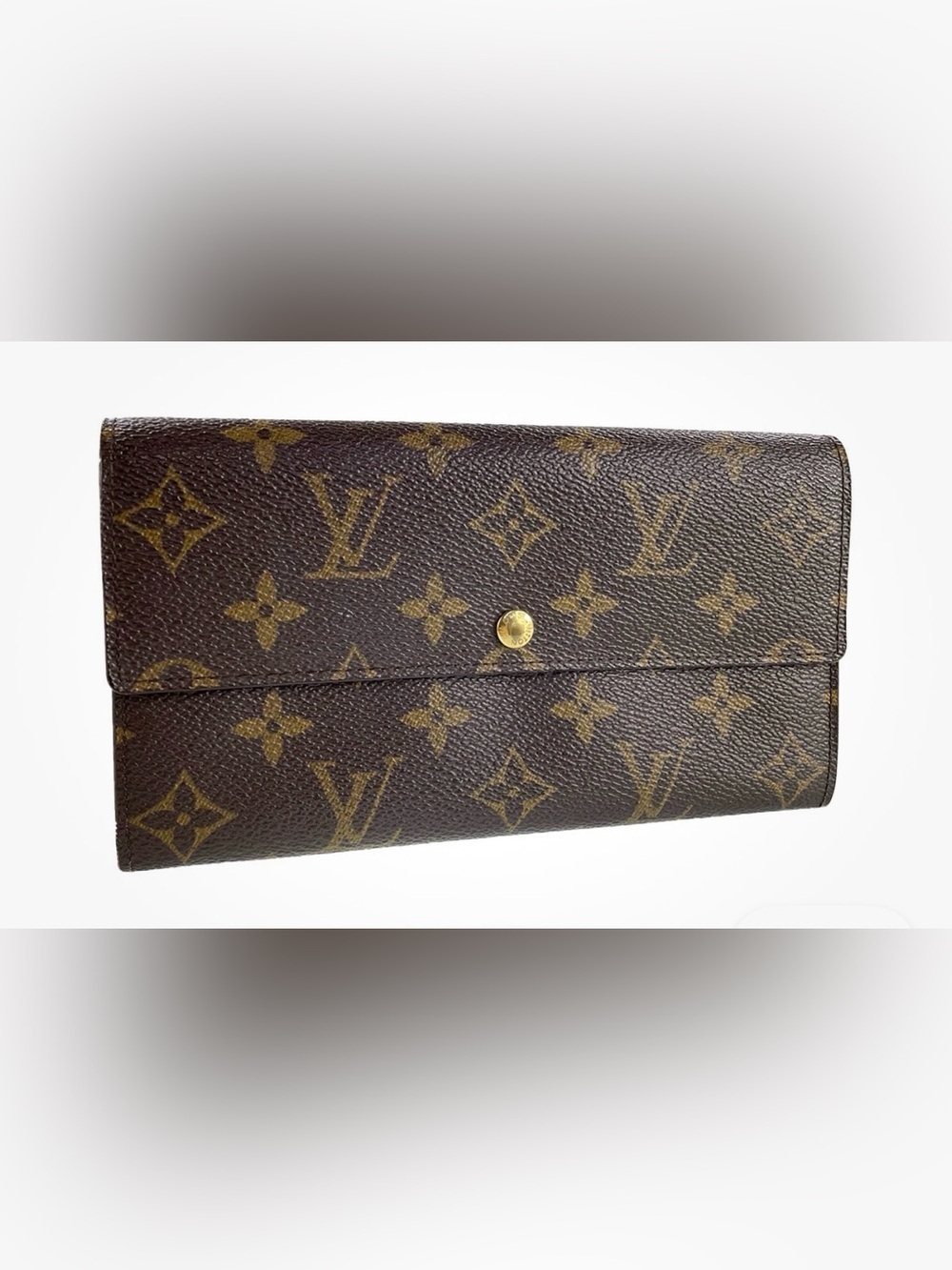 Louis Vuitton vintage monogram, long Sarah wallet